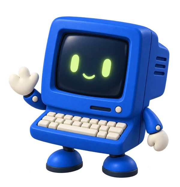 Patch, Tinker and Tokens’ friendly computer companion